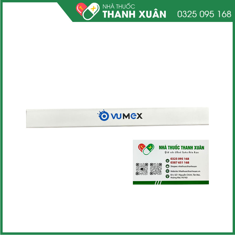 Ovumex viên đặt hỗ trợ viêm nhiễm phụ khoa